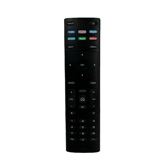 Vizio‎ XRT136 Smart TV Remote Controlo Netflix Hulu Prime Video Buttons Replace - Picture 1 of 6